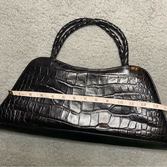 Beth Levine New York Crocodile Shoulder Bag - Picture 5 of 7